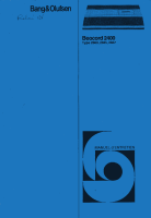 Bang & Olufsen - Beocord_2400-Service-Manual